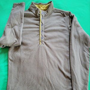 Columbia ¼ Snap Insulated Waffle Knit Pullover, Size M